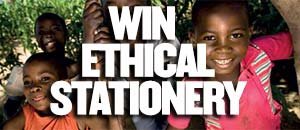 Win ethical stationary!